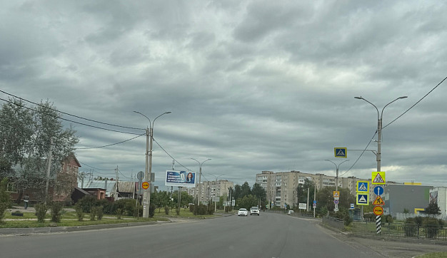 В Иванове пропала разметка пешеходного перехода